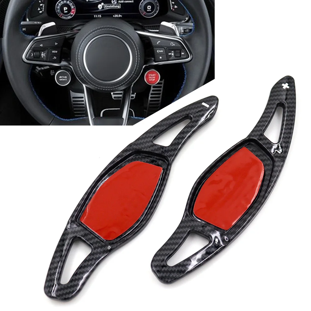 

1 пара, удлинитель переключения передач на рулевое колесо для Audi R8 RS3 RS4 RS5 TT RS Q3 RS Q8