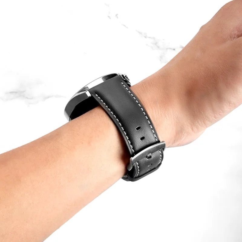 Fashion Leather Strap for Huawei Watch GT3/ GT2/GT3 Pro Wristband Watchband gt2 Pro GT Runner Replaceable Band Watch accessories