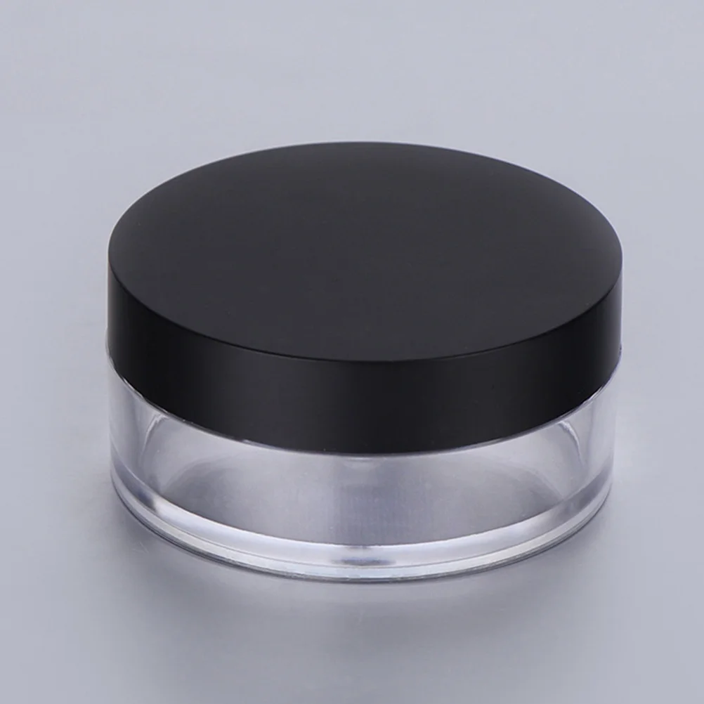 

Powder Empty Case Puff Makeup Jars Jarloose Container Holder Face Poeder Box Round