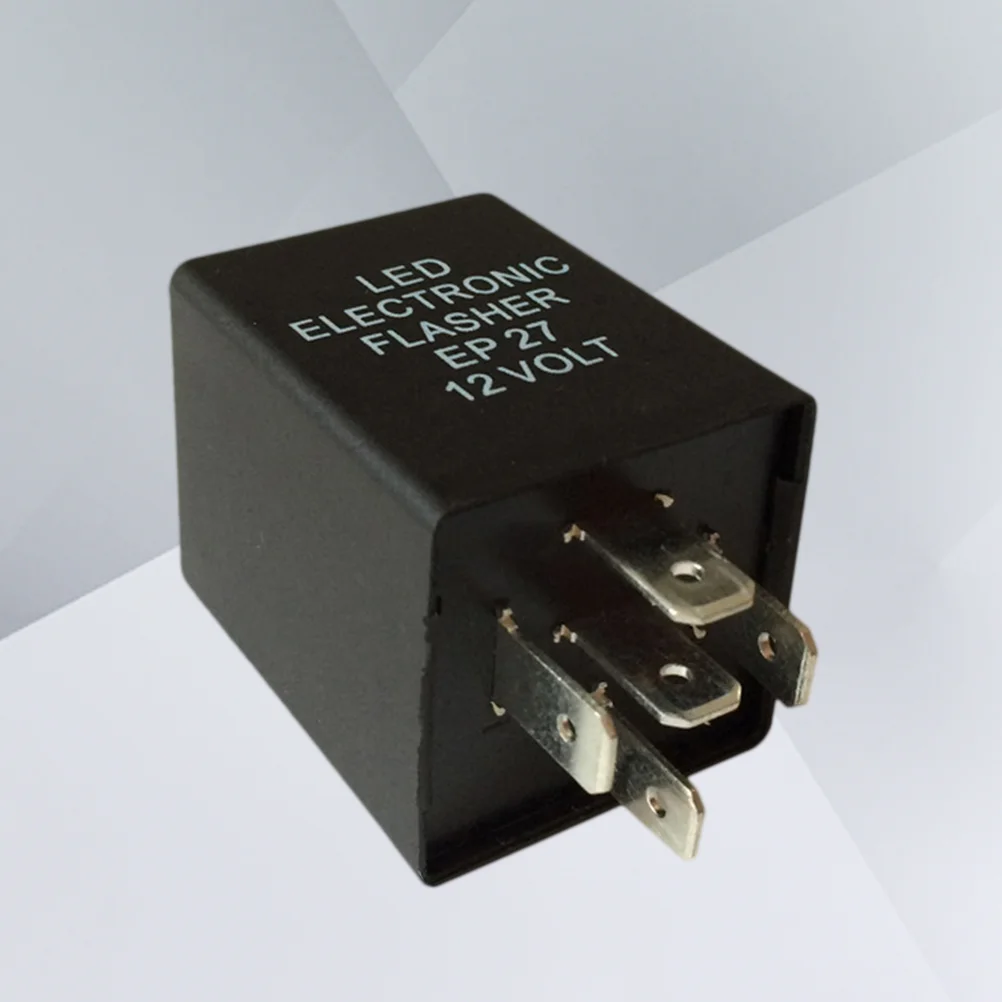 

1PC Practical Black Useful High Quality 5-Pin EP27 Flasher Car Supplies