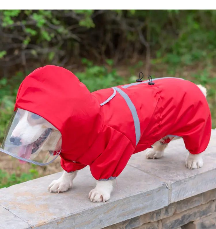 

Reflective Fashion Windproof Waterproof Pet Clothing Pet Dog Winter Warm Dog Clothes for Small Dogs Dog Raincoat Jacket Clothes