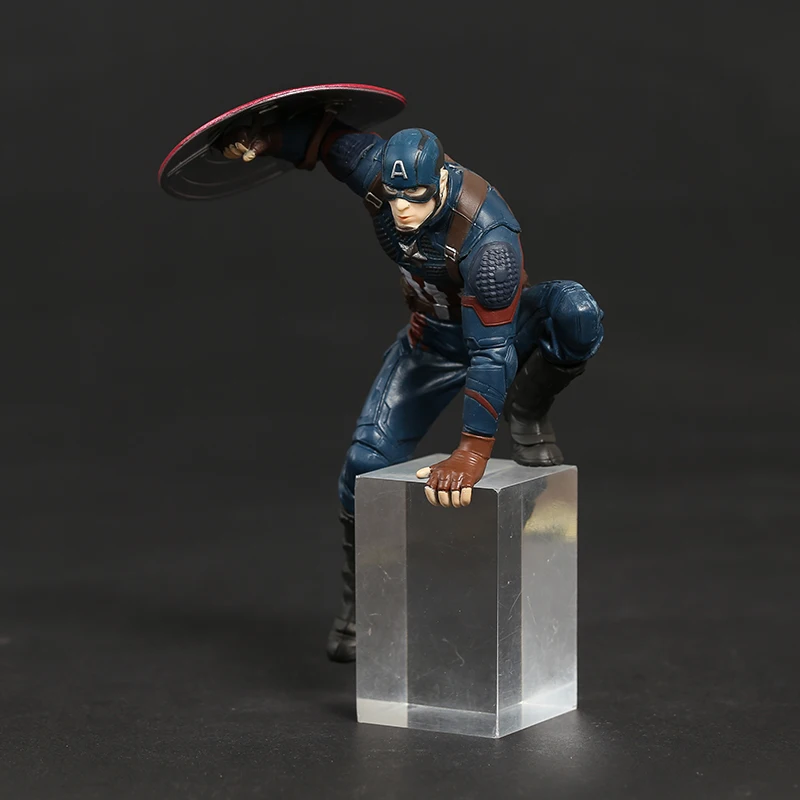 8-14 см Мстители Капитан Америка Человек-паук Железный человек Марк МК 50