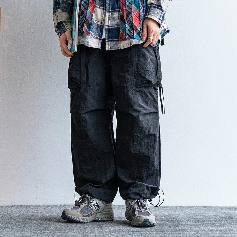 

2023ss Vintage Pocket Cargo Pants Casual Pants Men's Trousers Sweatpants Streetwear Joggers Traf Women's Clothing Clothes