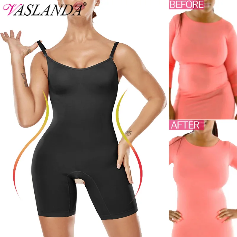 

Women Bodysuit Shapewear Tummy Control Slimmer Waist Trainer Full Body Shaper for Weight Loss Romper Seamless Slimming Underwear