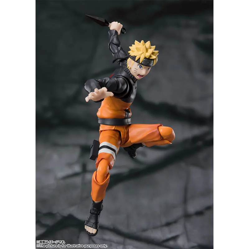 Фото Оригинальные фигурки Bandai S.H.Figuarts Naruto Shippuden, S.H.Figuarts Naruto Uzumaki, аниме-фигурки, модель, абсолютно новые, в коробке, игрушка №2