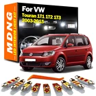 MDNG Canbus автомобисветильник для Volkswagen VW Touran 1T1 1T2 1T3 2003-2014 2015, светодиодная внутренняя карта, купольная лампа для багажника, светодиодные лампы