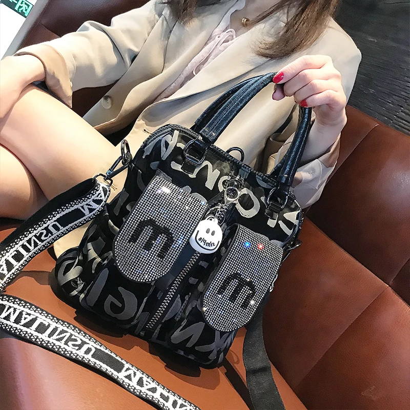

Sac A Main Luxury Rhinestone Designer Handbags Brand Fashion Diamond Top-handle Crossbody Bags For Women Shoulder Bag