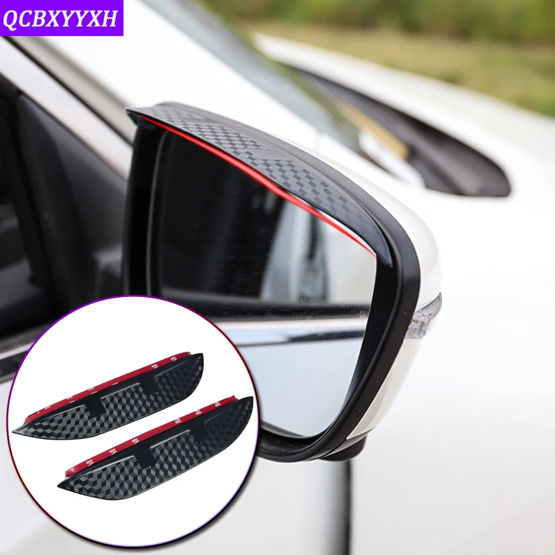 

For KIA Picanto Morning Stonic Soul Sportage Stinger Sorento 2016-2022 Rearview Mirror Eyebrow Rain Gear Shield Anti-rain Cover