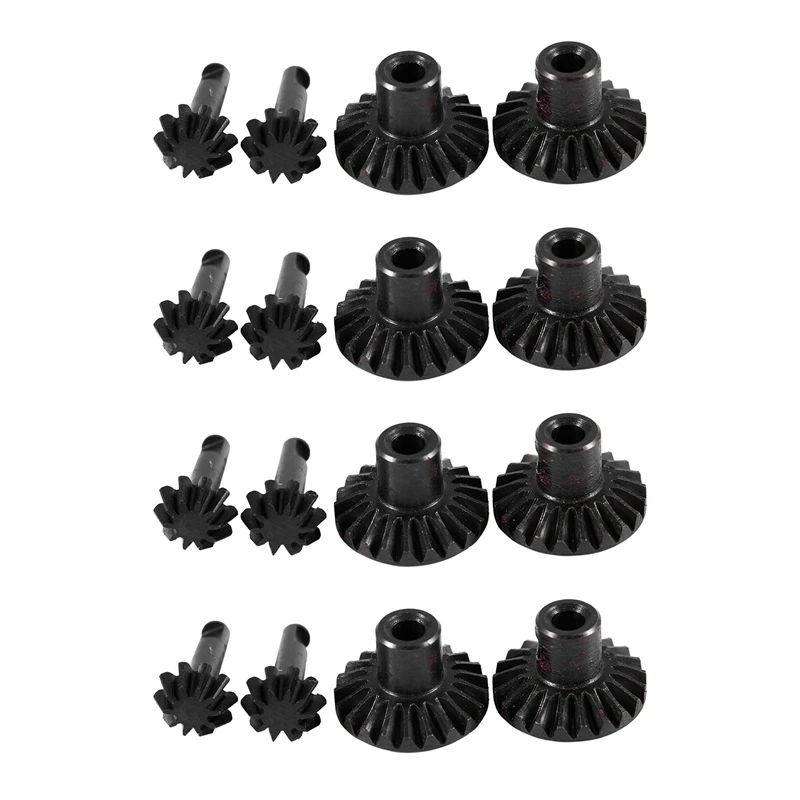 

16X RC Car Metal Spare Part Upgrade Metal Front & Rear Axle Gear Shaft Driving Gear Set For WPL B1 B14 B16 B24 C14 C24