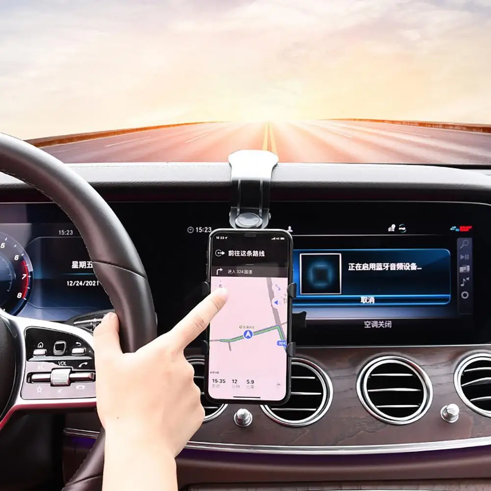 

Практичный автомобильный солнцезащитный козырек для смартфона