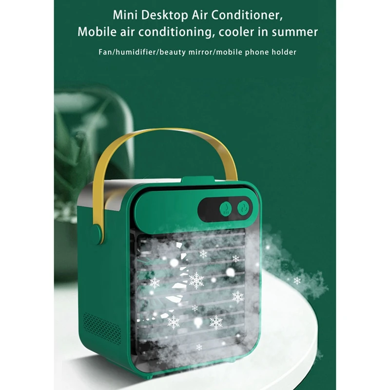 

F80 USB Outdoor Water Tank Humidifier Home Office Water Cooling Fan Humidifier White