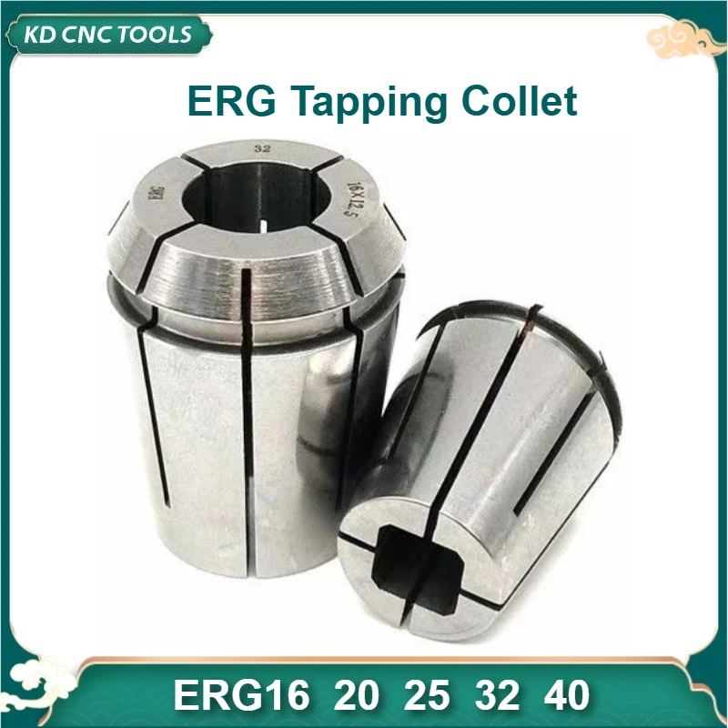 ER ERG Цанговые цанги для нарезания резьбы ERG16 ERG20 ERG25 ERG32 ERG40 Квадратные цанги ER Цанговые метчики ISO JIS Цанговые инструменты Фрезерные инструменты