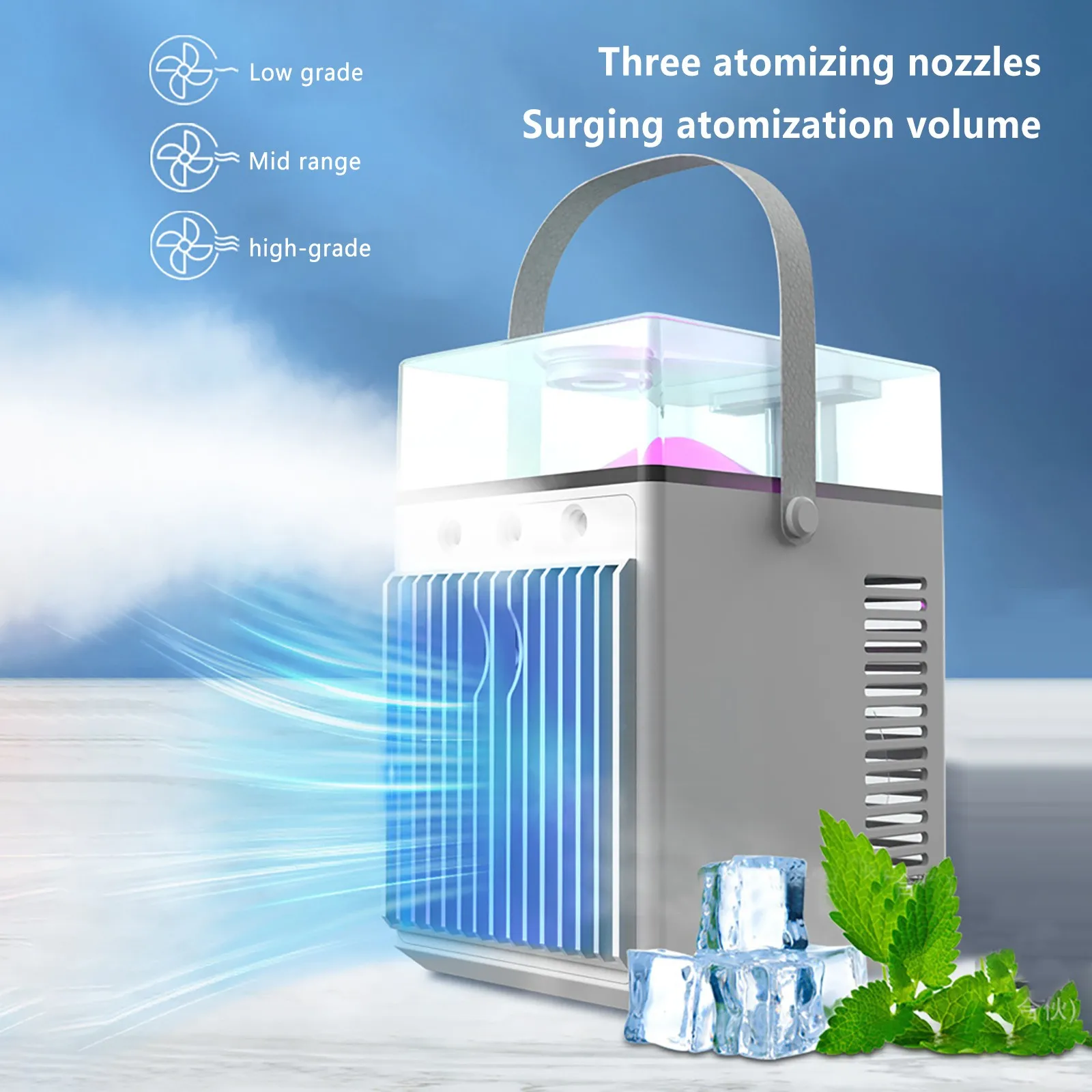 

2022 Arctos Portable Air Conditioner Pro Desktop Cooling Fans with Cold Air Battery Operated Portable Fans That Blow Cold Air