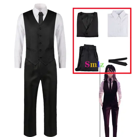 Костюм для косплея в стиле аниме «шпионская комната», униформа Клауса, рубашка, жилет, брюки, галстук