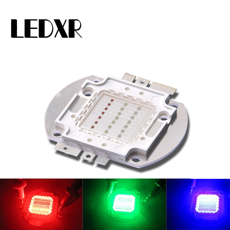 

High-power 21W integrated RGB lamp beads, colorful LED light-emitting diodes, integrated light source module