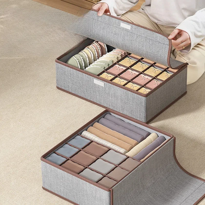 Органайзер для нижнего белья складной органайзер домашнего шкафа общежития