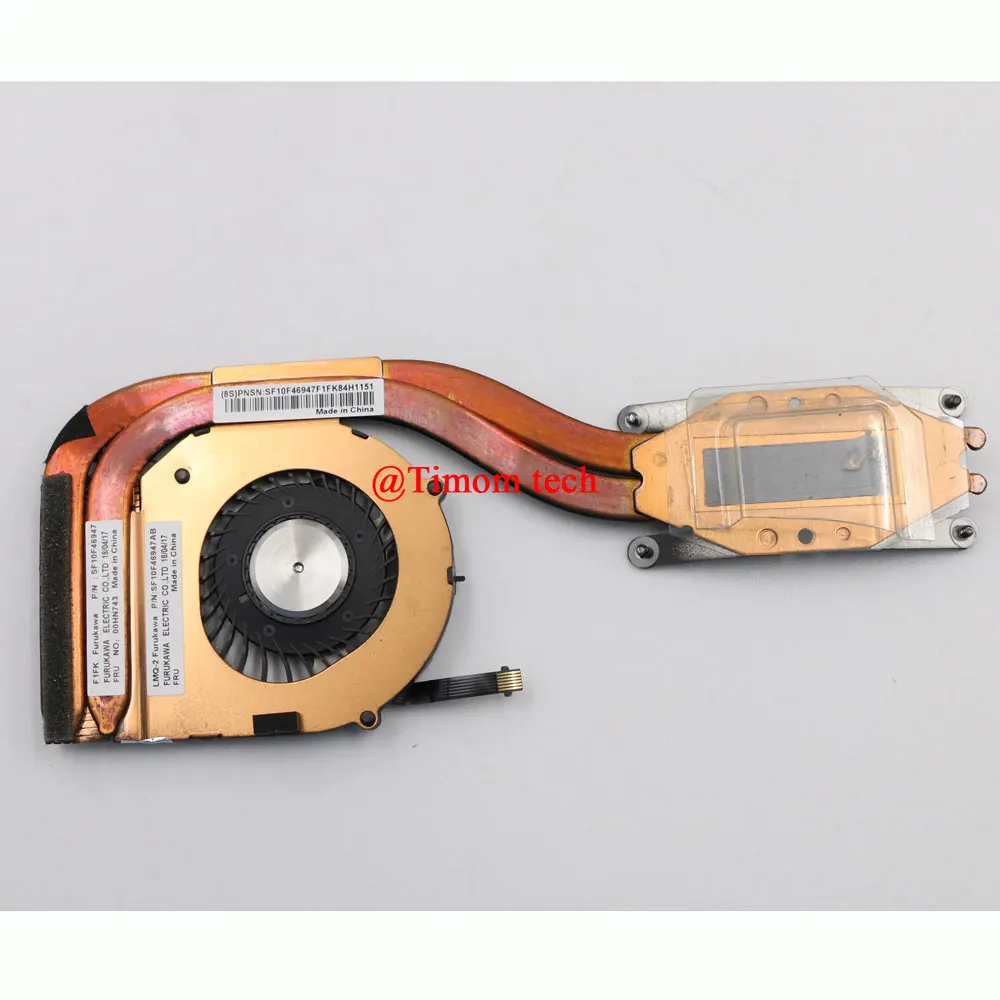 CC126K01 для X1 Carbon 3rd Gen 20BS 20B Lenovo ThinkPad оригинальный охлаждающий вентилятор ноутбука