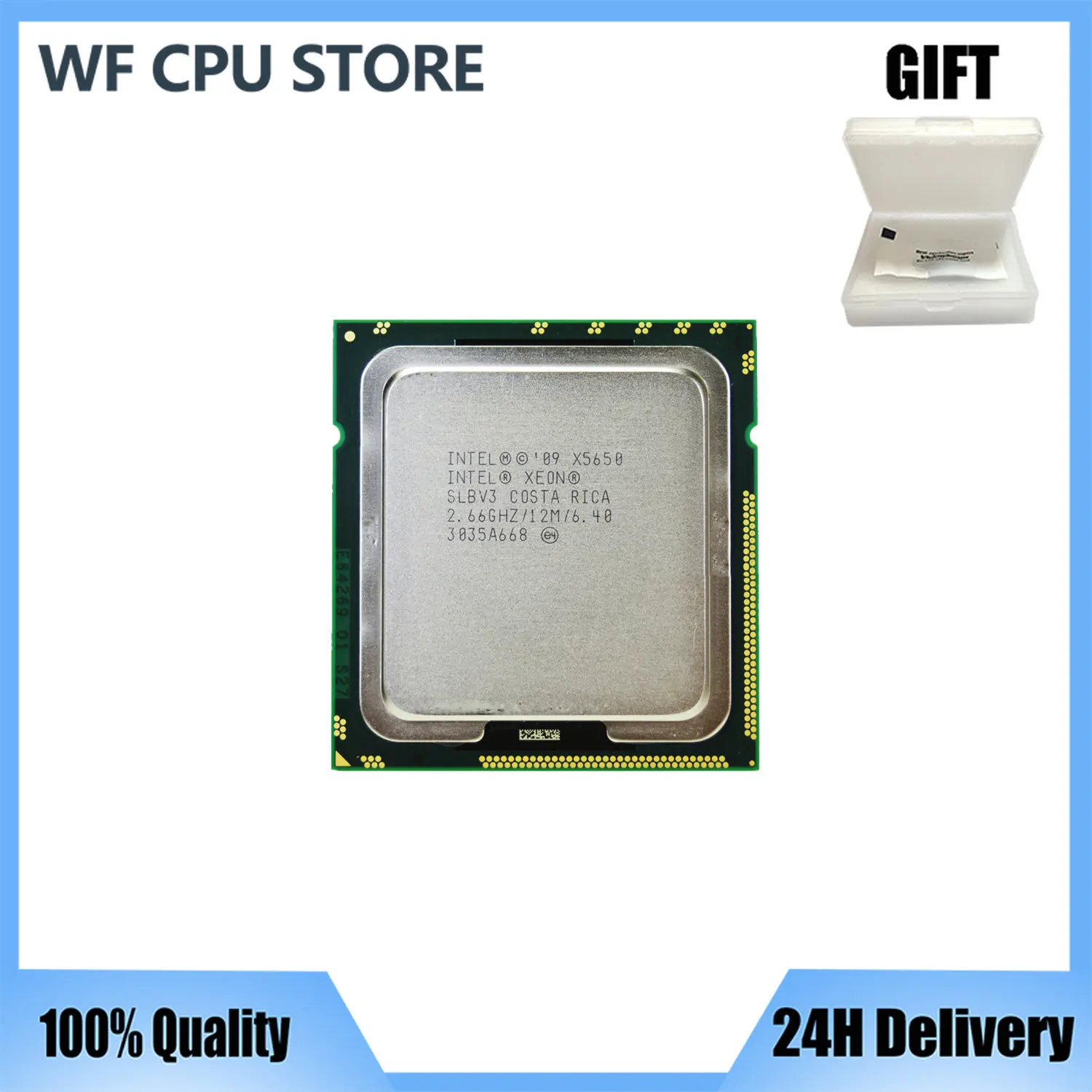 

Процессор Intel Xeon X5650 SLBV3 шестиядерный 2,66 ГГц LGA1366 12 МБ L3 кэш серверный ЦП