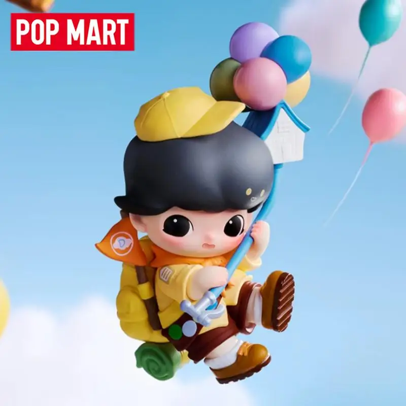 Фото POPMART DIMOO WORLD PIXAR Series: Модная коллекционная фигурка-сюрприз (случайный выбор), аниме-фигурка, игрушка, модель, украшение, кукла №4