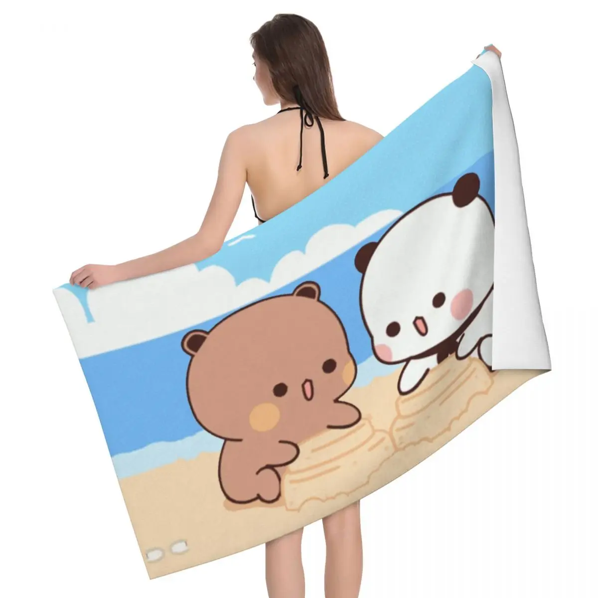 Quick Dry Cartoon Shower Yoga Towels