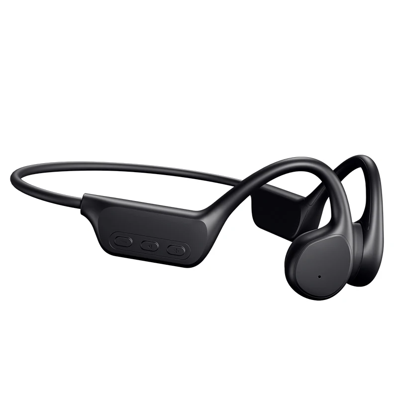 

Bone Conduction Bluetooth Earphones Wireless Headphone Ear Hook Swimming Headset Handsfree IPX8 Waterproof Earbuds For All Phone