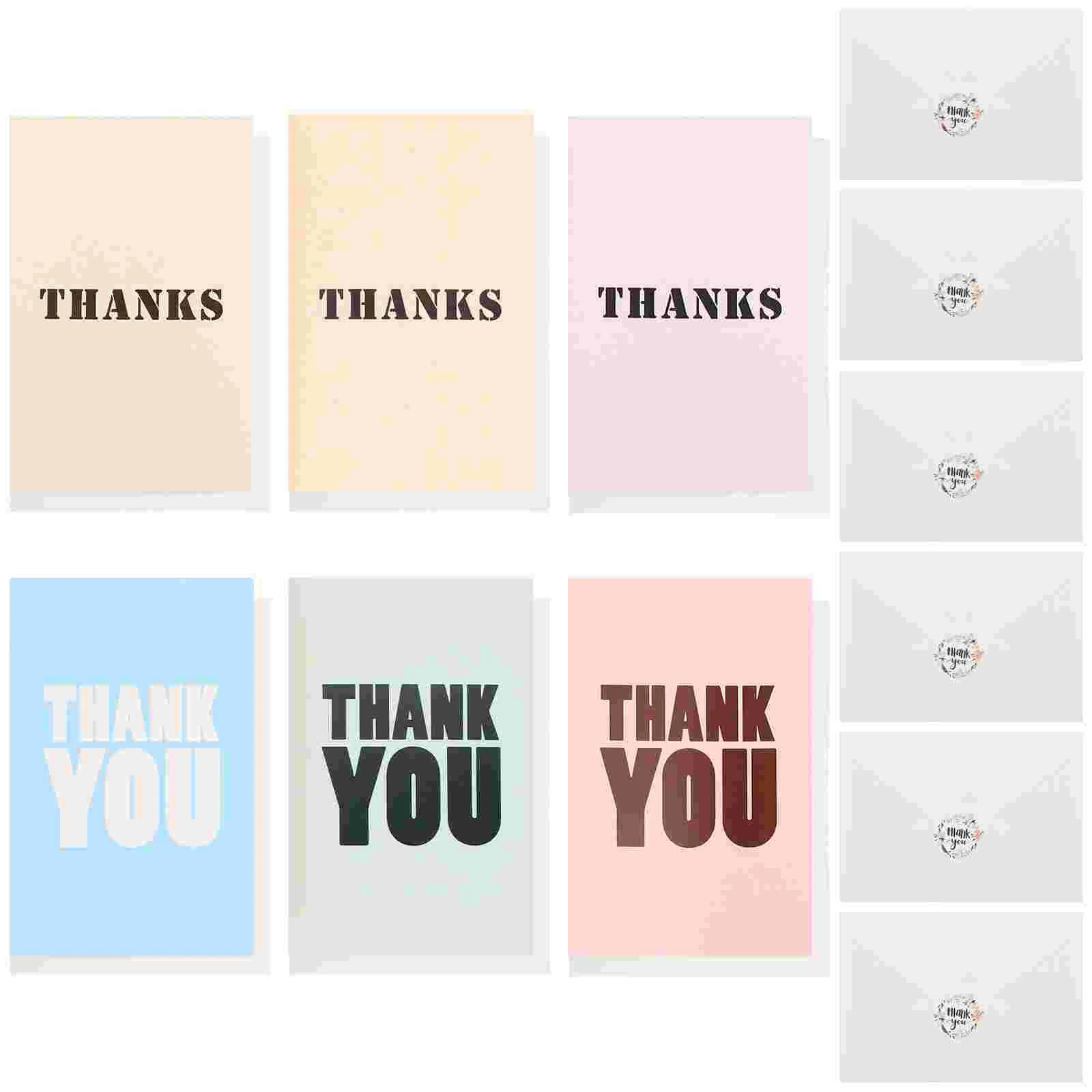 

12 Sets Envelops Festival Cards With Envelopes Bulk Rustic Cards for Festival Party Invitation