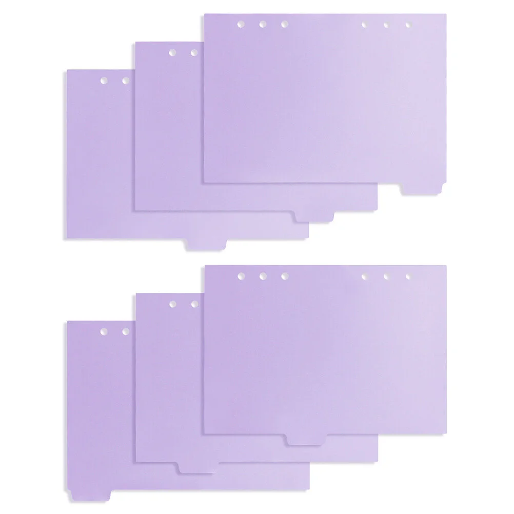 

Adhesive Dividers Colored Binder Classification Tabs Index Classified Labels Aesthetic