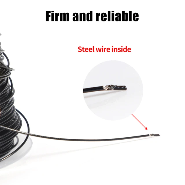 Atop Wire rope shoe rope turnbuckle repair part Steel Wire rope Original firm shoe rope length 56cm/80cm/100cm 4