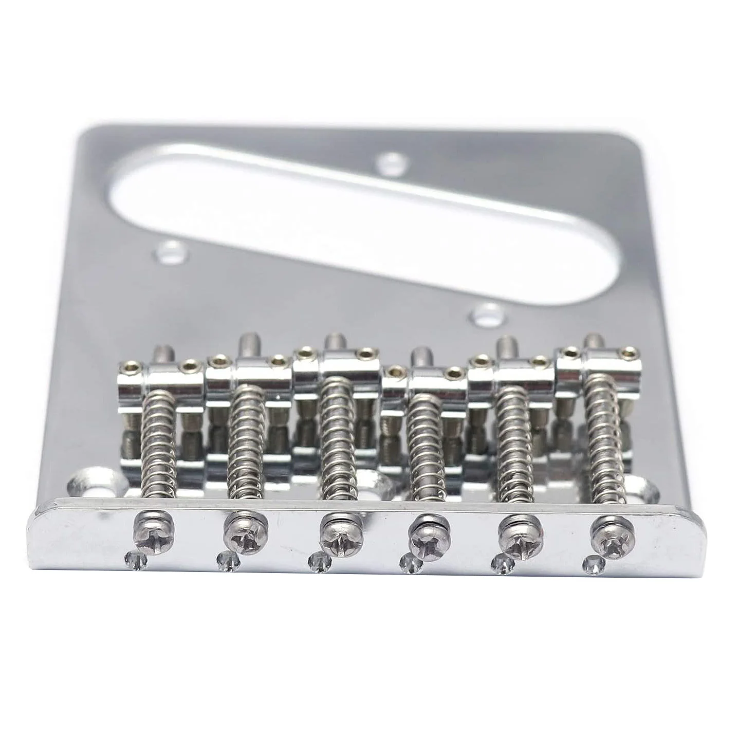 Винтажный стиль 6 струн седло мост для теле Электрический фотоэлемент