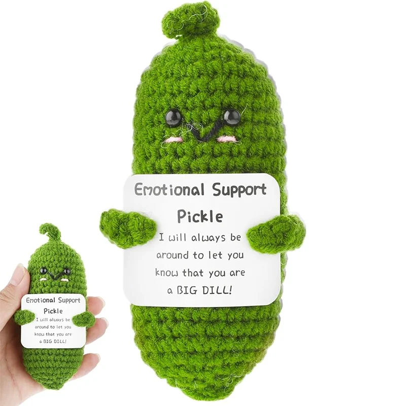 Вязаная кукла-ананас