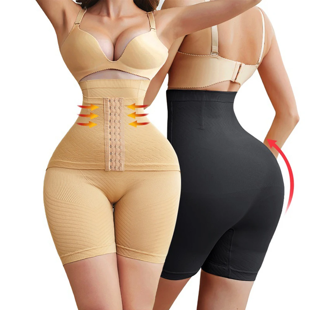

Ladies Seamless High Waist Trainer Butt Lifter Belly Pants Women Shapewear Tummy Control Panties Slimming Underwear Body Shaper