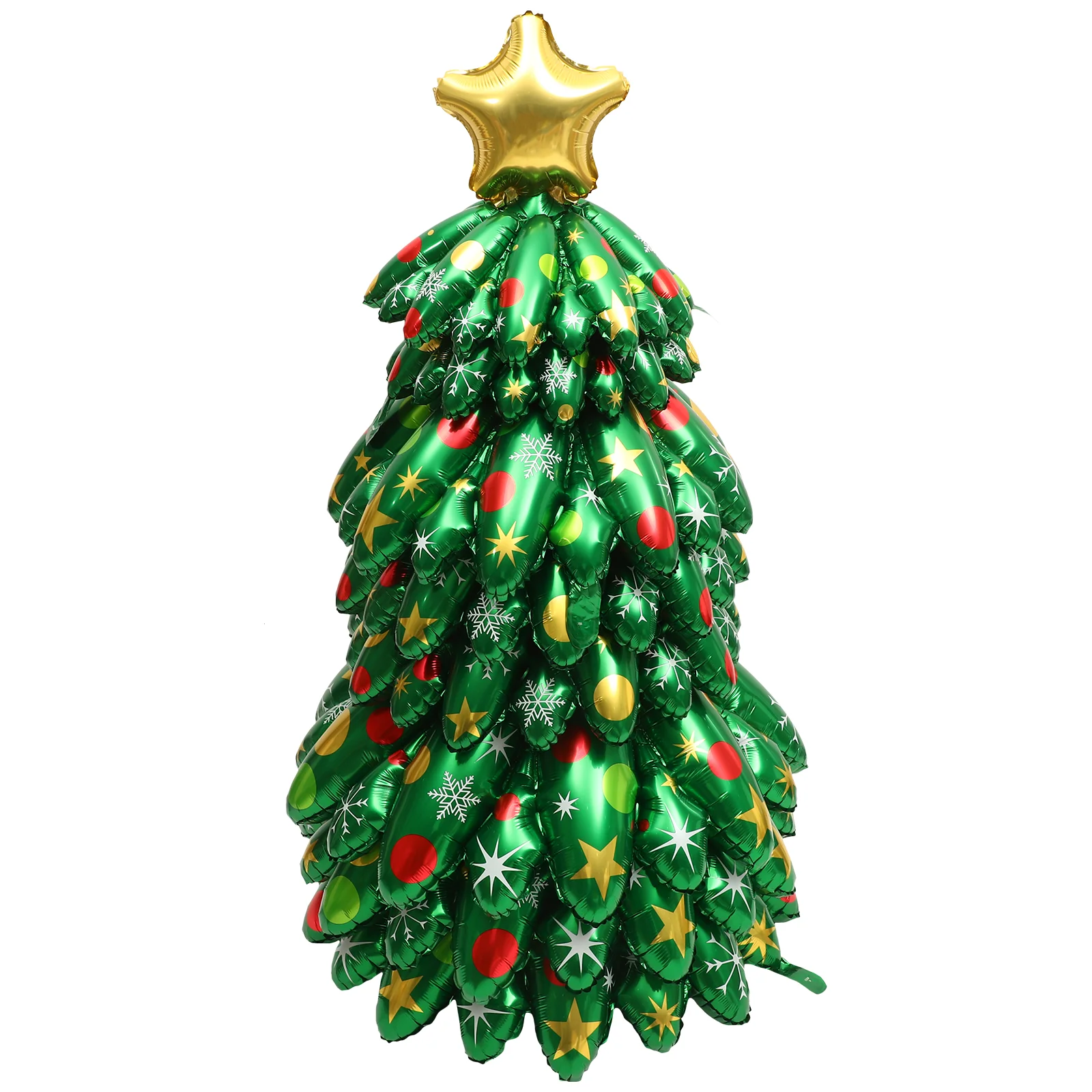 

Inflatable Christmas Tree Standing Large Xmas Decor Trees Ornaments Party Aluminum Film Statues Yard