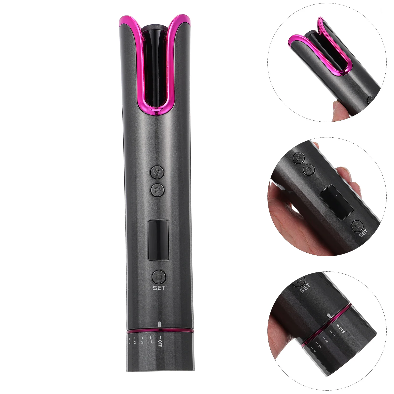 

1 Set Automatic Curling Iron Hair Curler Portable Wireless Hair Curly Machine