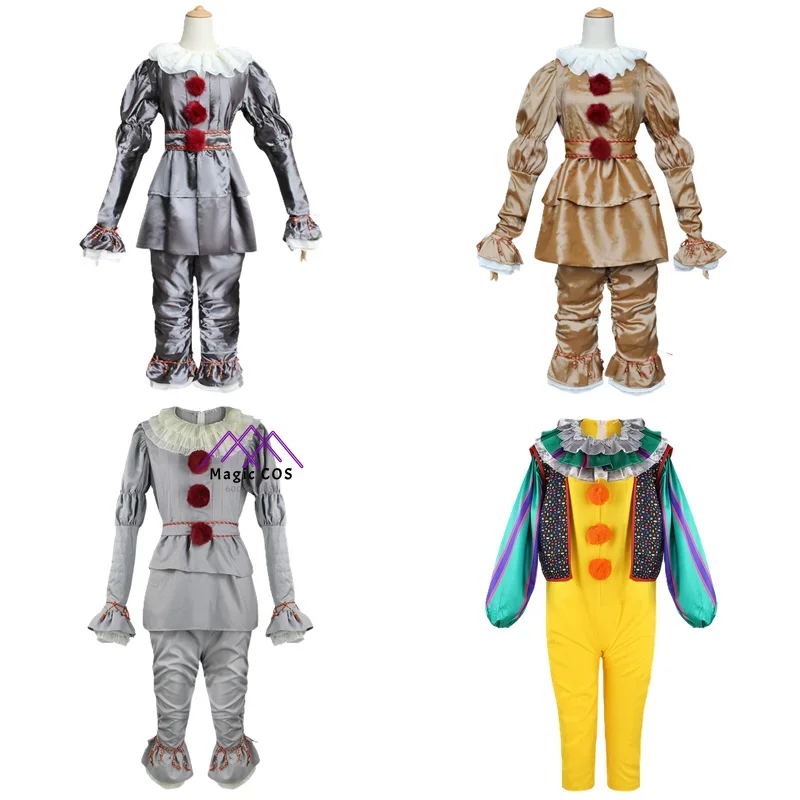 Костюм клоуна для детей и взрослых Pennywis костюм на Хэллоуин Косплей эксклюзивный