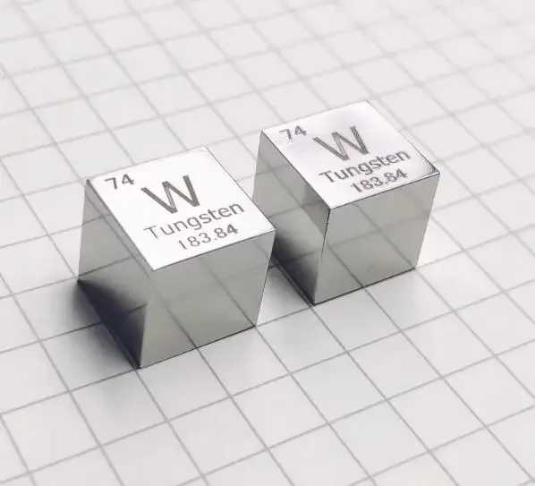 

Вольфрамовый плотный куб 10 мм 99.99% чистый вольфрамовый металлический куб 1 шт.