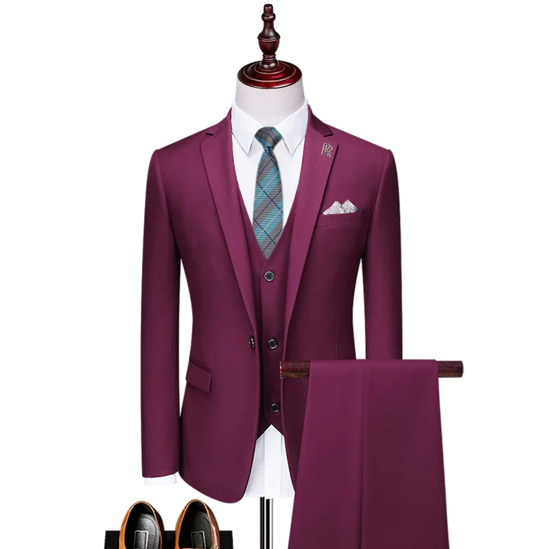 

Индивидуальный пошив, свадебное платье для жениха, блейзер, брюки, деловой стиль, высококачественное классическое платье, брюки