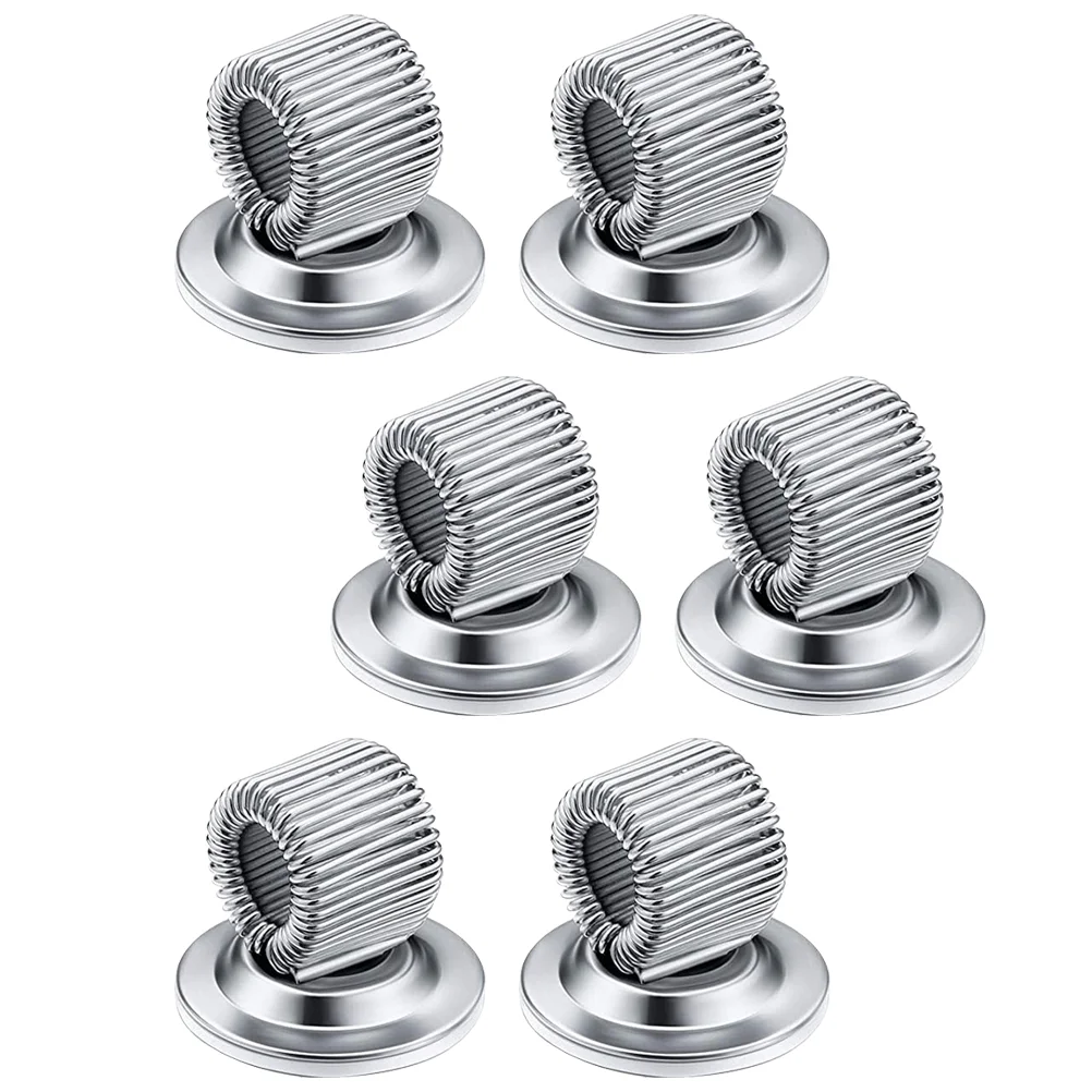 

Pen Springs Small Clip Self-adhesive Holder Sturdy Daily Use Compact Fridge Accessories