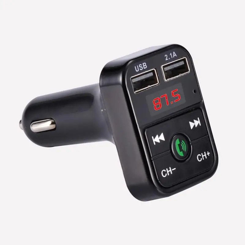 

FM-трансмиттер автомобильный с поддержкой Bluetooth 5,0 и 2-мя USB-портами