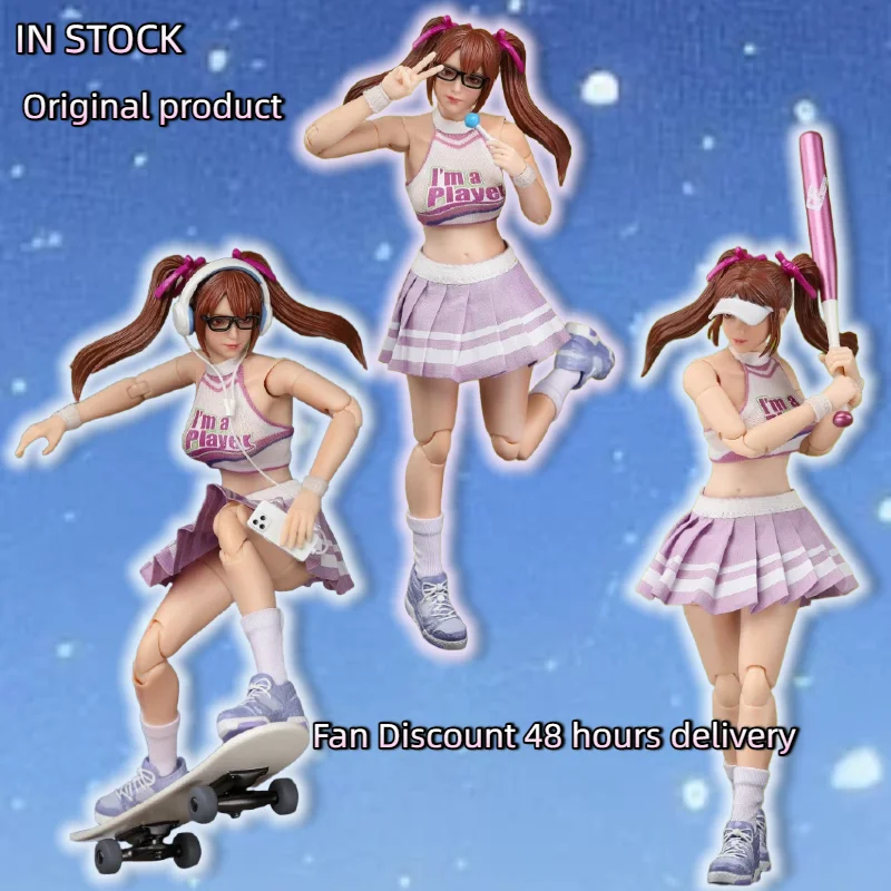 Фото 【В НАЛИЧИИ】Оригинальная коробка Sports Girl Yoyo 1/12, экшн-фигурка, игрушка, подарочная коллекция, веер, хобби №1