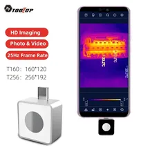 TOOLTOP Infrared Mobile Thermal Imager for Android Phone Type-C -15℃ - 600℃ PCB Circuit Repair IP65 Thermographic Camera