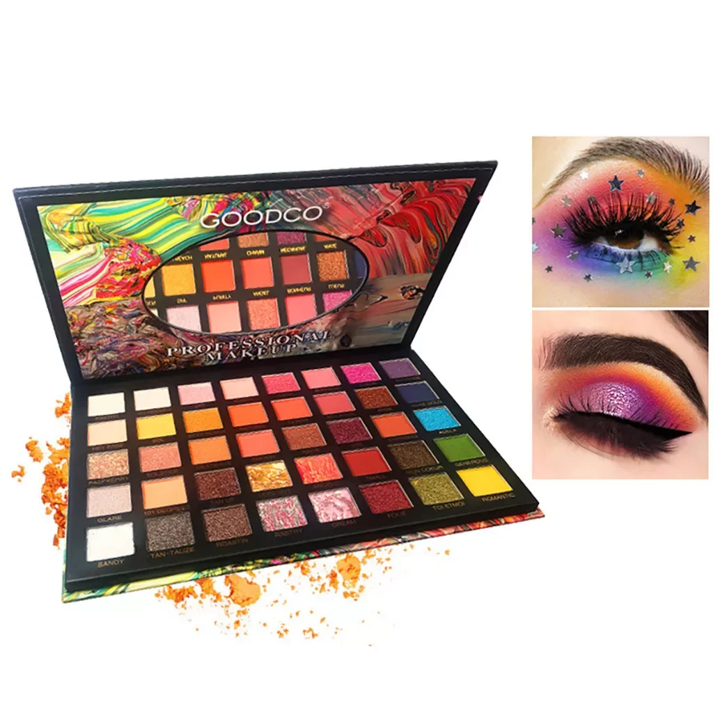 

NEW2023 Makeup Eye Glitter Eyeshadow 40 Shadow Powder Color Matt Pearl Cosmetic Eyeshadow