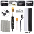 Инструмент для глажки кожи, инструмент для разглаживания и ремонта трещин, сварочные стержни из полипропилена, ПЭ, АБС, ПВХ пластика для ремонта, разглаживания и наполнения пластиком