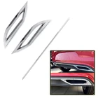 Диффузор для заднего бампера автомобиля, спойлер для губ, выхлопная полоса для выпускного отверстия воздуха, Накладка для Volkswagen, для VW Polo MK6 Polo Plus 2018 2019 2020