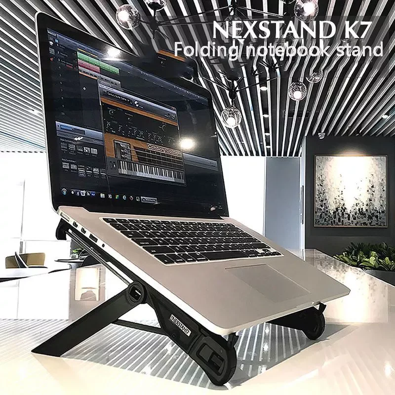 

K7 Laptop Stand Folding Portable Laptop Lapdesks Office Ergonomic Notebook Stand suporte notebook Laptop Accessories