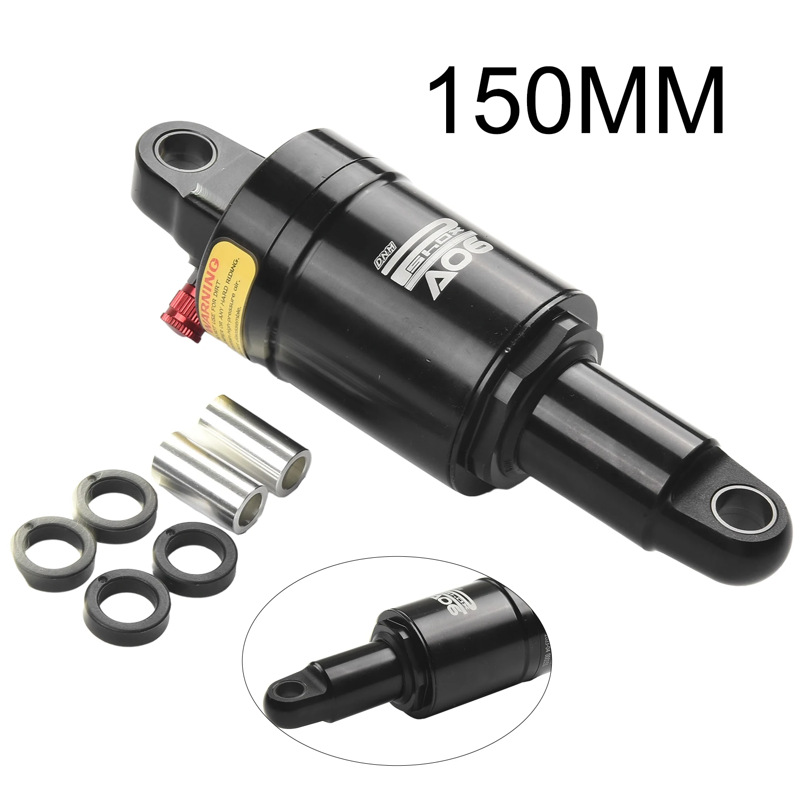 Задний амортизатор для горного велосипеда задний 100 мм 125 150 165 190 9/20/31/41/51 черный