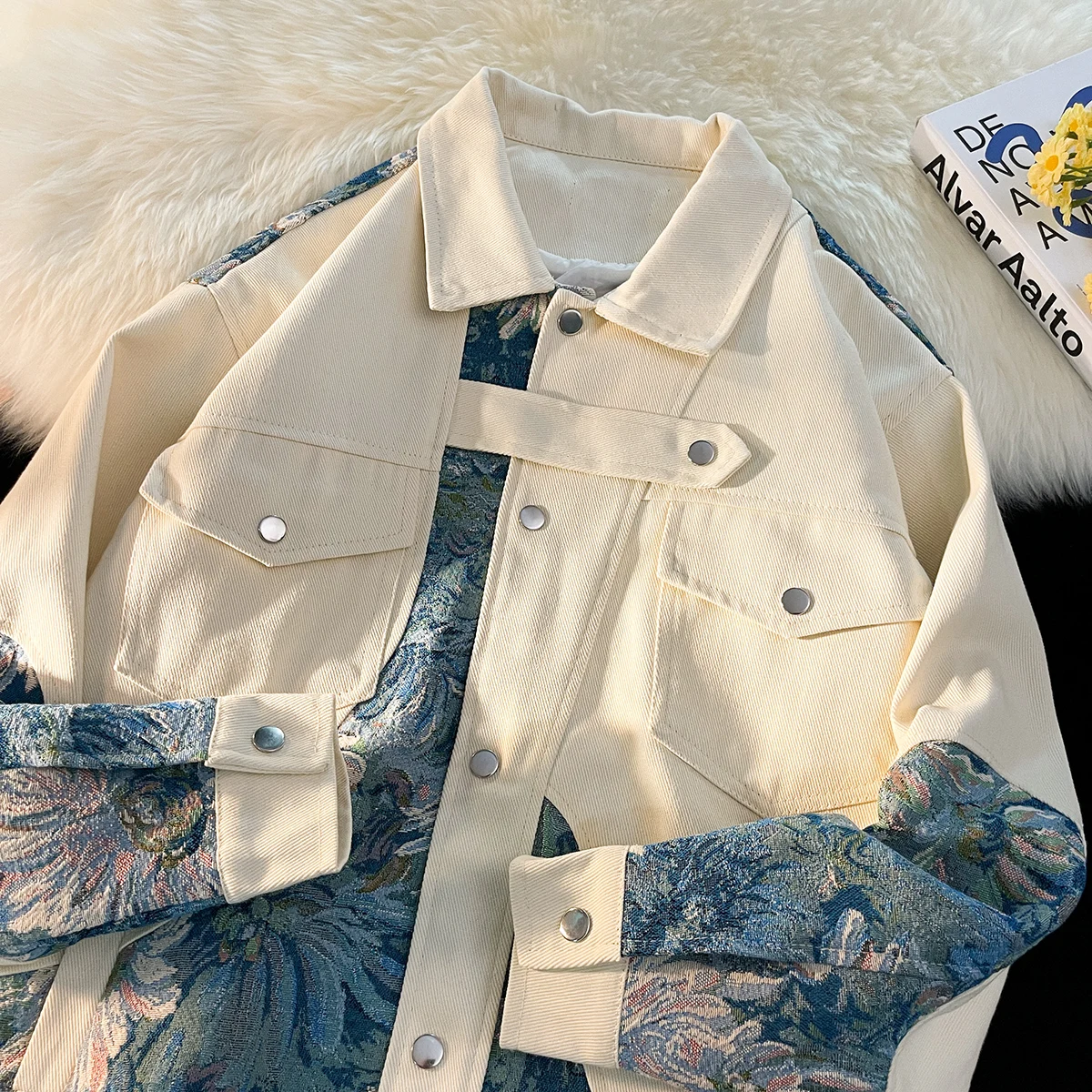 Tibetan Sle Vibe национальная мода верхняя одежда High Street мужская весенне-осенняя