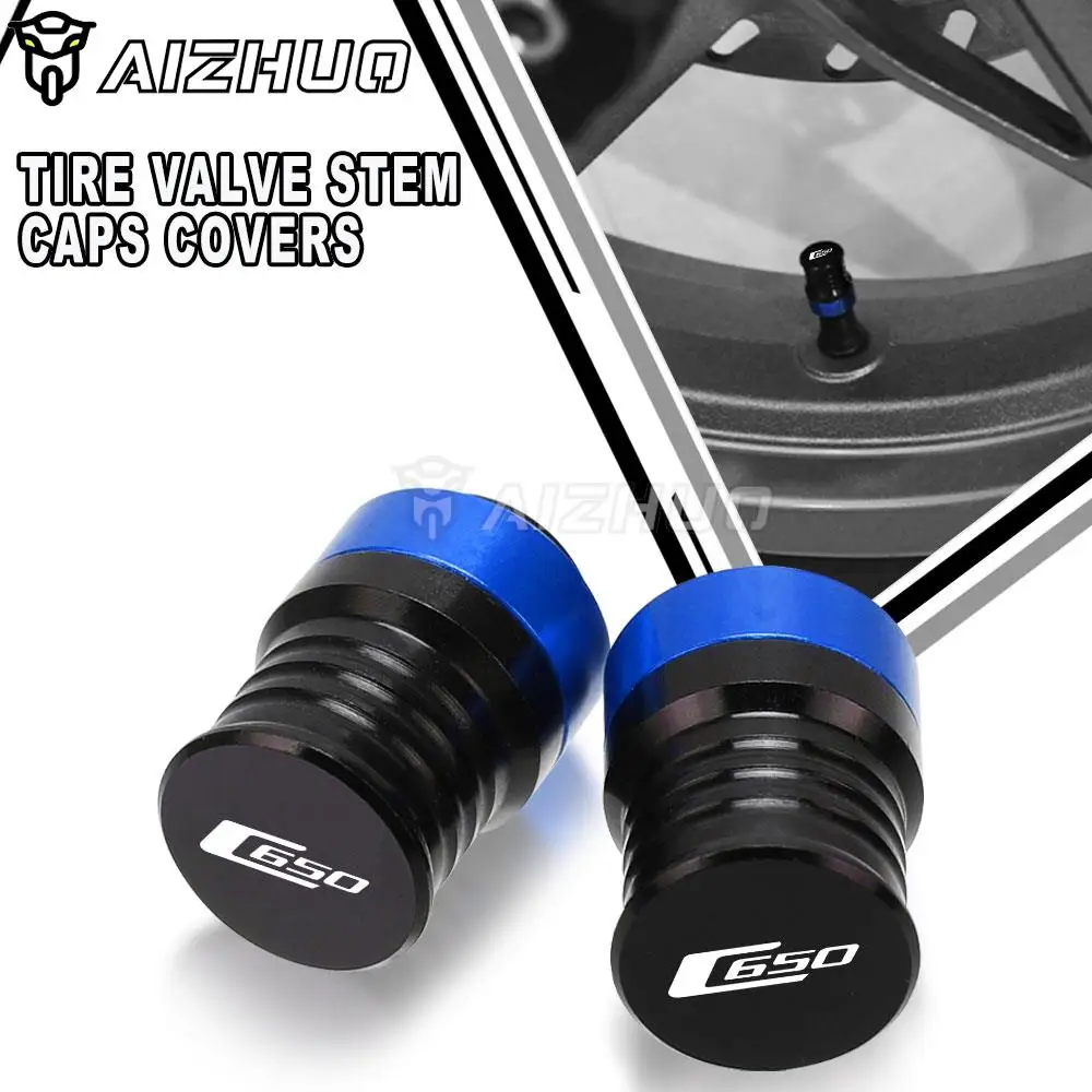 

For BMW C650GT 2011-2020 Motorcycles Wheel Tire Valve Stem Caps Airtight Covers C 650 GT 2012 2013 2014 2015 C650 650GT 2019 18