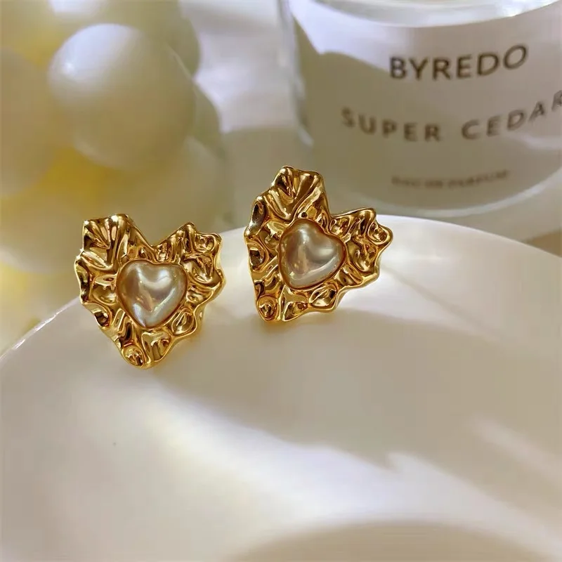 Женские серьги ENSHIR из нержавеющей стали 316L в форме фоторяда Новые французские