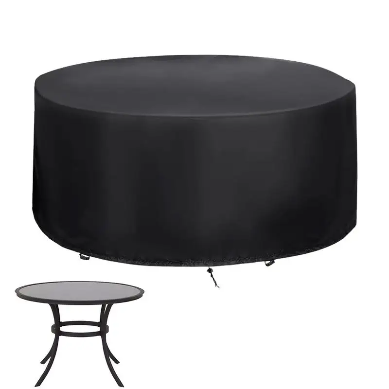 

GARDEN Outdoor Table Cover Waterproof Garden Furniture Cover Round Table Chair Set Protector Dust Various Sizes Oxford Wicker