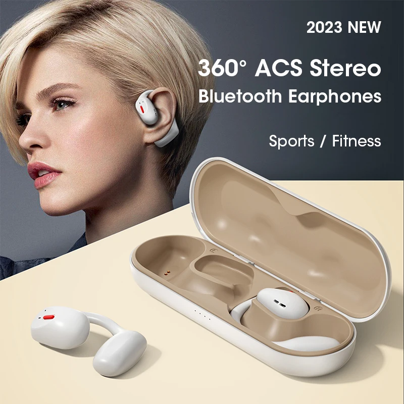 

Niye Bluetooth Earphone HiFi Stereo Wireless Headphones Sports ENC TWS Earbuds With Mic HD Call Smart Noise Reduction Headset